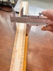 Placas de madera forjada de tres capas de 25 mm Tricapa Tabla de encofrado de la industria contrachapado