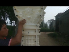 Decorative Round Concrete Pillar Mold High Strength Injection Molding