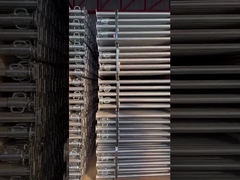 Tubo de acero galvanizado de 6 mm con longitud de 1 a 6 m