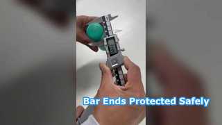 Tapa de extremo de plástico no cónica