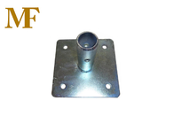 Gato de tornillo Gato de nivelación para marcos de andamio con placa base fija 150 * 150 * 5 mm