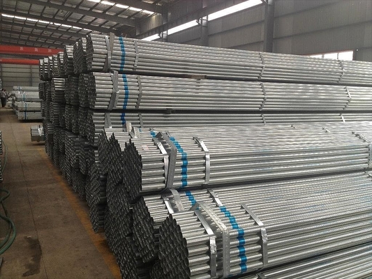 El SOLDADO ENROLLADO EN EL EJÉRCITO pre galvanizó el tubo Q345 los 6m de la tubería de acero para la construcción