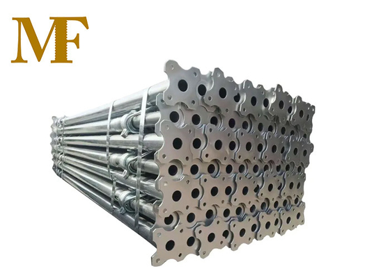 El metal sumergido caliente del andamio apoya la construcción galvanizada del apuntalamiento del puntal ajustable