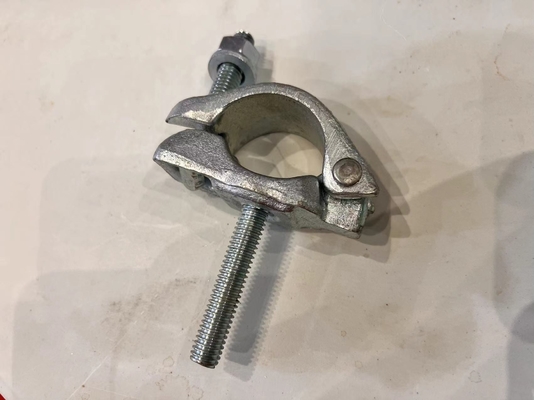 Acoplador de acero galvanizado del andamio de 48m m para los proyectos de la construcción y de edificio