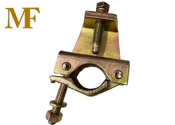 El acoplador amarillo de Gravlock de la abrazadera de la viga del andamio galvanizó resbalón anti
