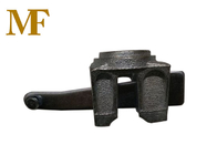Precisión de fundición de piezas de andamios de cerradura de cerradura con cabezales y extremos con pin de cerradura