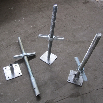 Accesorios de encofrado Escafandra Nivelación Jack con base giratoria