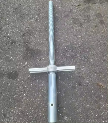 Piernas ajustables de alta resistencia para andamios, tornillo, jack de soporte para andamios, varilla roscada