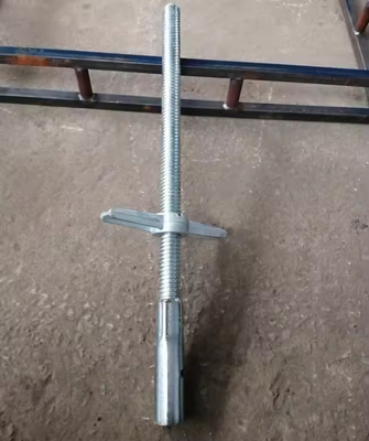 Piernas ajustables de alta resistencia para andamios, tornillo, jack de soporte para andamios, varilla roscada