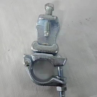 Clamparas de tuberías de construcción de superficie de separación de piezas Clamparas de vigas de andamios