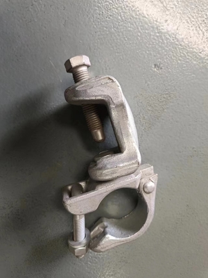 Clamparas de tuberías de construcción de superficie de separación de piezas Clamparas de vigas de andamios