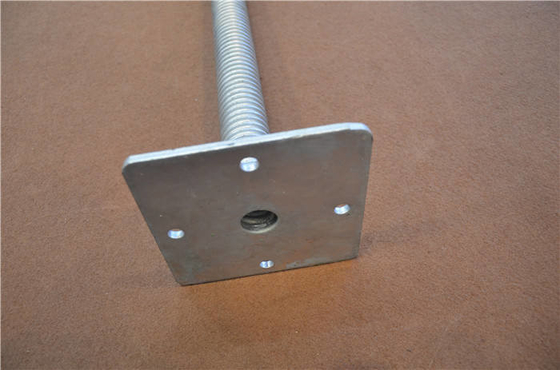 Escafandra galvanizada ajustable con conector de tornillo Marco de conector de base