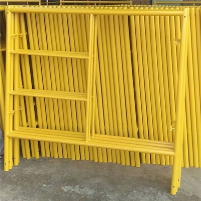 Capacidad de carga de 5 toneladas Escafondo antideslizante Cuadro resistente a la roya Ejecución fácil para el sitio de construcción