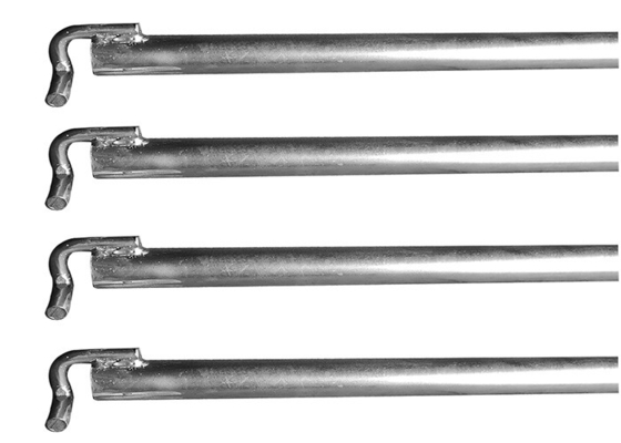 1.75kg Capacidad de carga de andamios anclaje tubular con gancho para la construcción