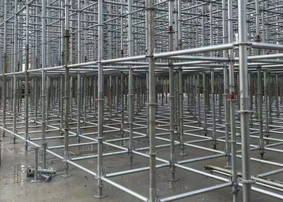 Fácil de ensamblar DIP galvanizado en caliente para andamios de cerradura resistentes a la oxidación de larga duración