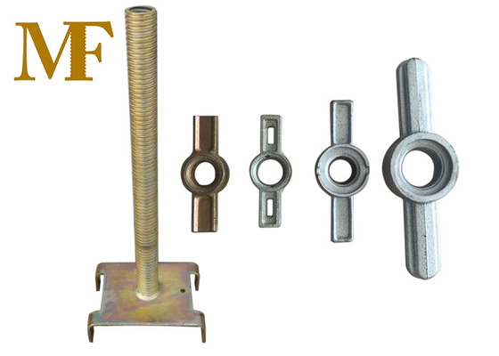 Base de andamio ajustable de tornillo Jack versátil para diversos proyectos de construcción