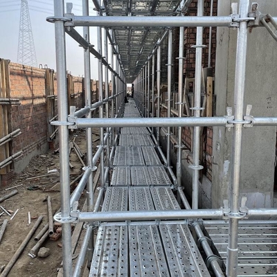 48Sistema de andamios de.3 mm Cerradura vertical estándar para la construcción