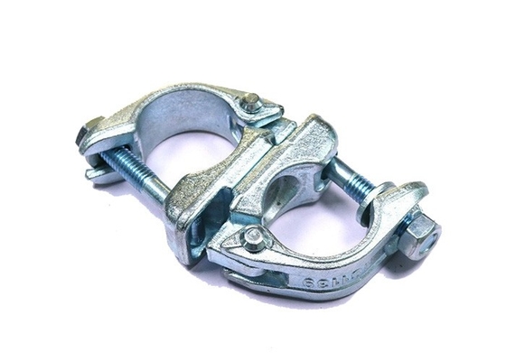 BS1139 / EN74 Acopladores giratorios dobles de andamios forjados y prensados por gota galvanizada