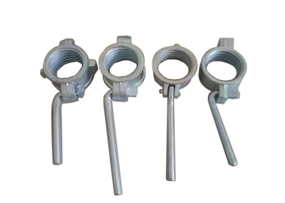 Accesorios para andamios galvanizados dorados