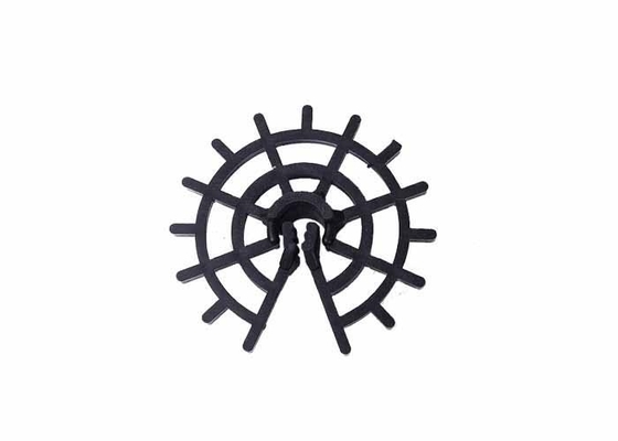 Espeso de cubierta de hormigón de 15-50 mm Espaciador de rebarras de plástico con resistencia a la corrosión y resistencia a los rayos UV