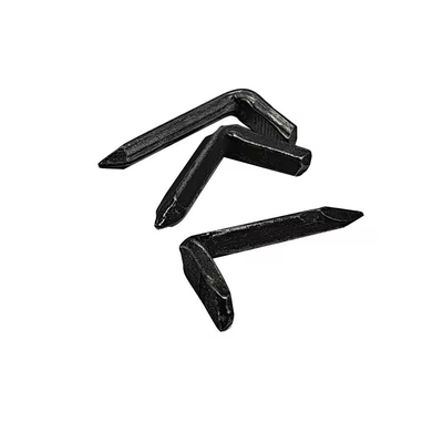 Clavos de acero galvanizados sin cabeza en forma de L de 3,0 mm a 9,6 mm Diámetro de la baraja 5 mm