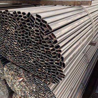 Tubo de acero sin costura de 12 m, tubo de acero al carbono laminado en caliente, tubería de hierro negro para estructuras