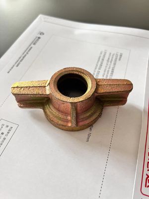 Accesorios para encofrado de acero galvanizado, varilla de unión D15, cono de acero para construcción de hormigón