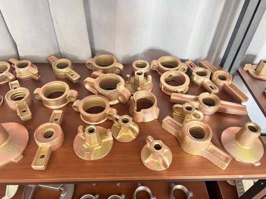 Accesorios para encofrado de acero galvanizado, varilla de unión D15, cono de acero para construcción de hormigón