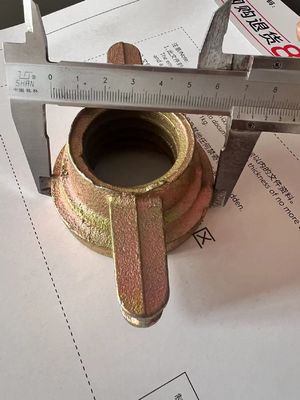 Tuerca de hierro fundido galvanizado para accesorios de encofrado para base de gato ajustable