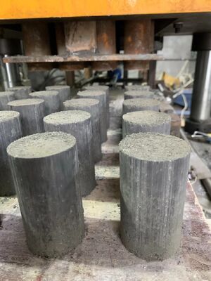 Concrete Round Column Spacers With Single Cover Thickness For Rebar Structure