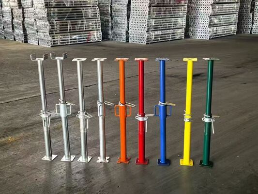 Apoyo de encofrado Acrow Prop Scaffolding Props de apoyo de acero ajustable para CIF Kigali