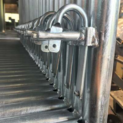 Cerradura galvanizada del reemplazo del bastón de caramelo Candy Lock Fast Lock Pin