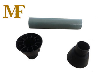El PVC del conducto y del cono del encofrado del material de construcción ennegrece el tubo 25mm*3mtr
