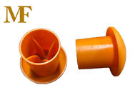 Los casquillos de seguridad anaranjados del Rebar de la seta protegen al trabajador contra peso de lesión 17g/pcs