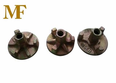 Nuez de aluminio del bastidor de la barra de lazo del encofrado de la madera contrachapada del ABS con tres cuernos ISO9001
