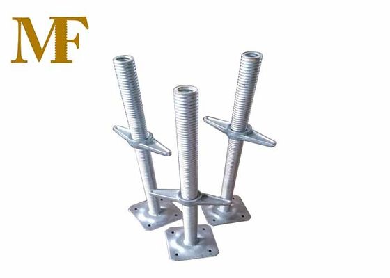 Tornillo ajustable Jack del andamio de la torre del cinc 25um BS1139 En74