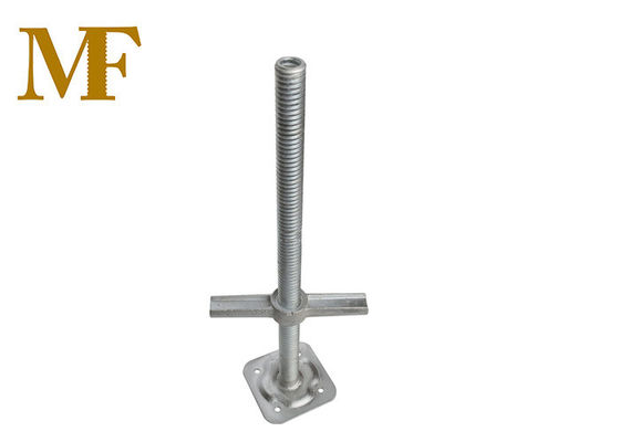 Base ajustable Jack del andamio del embase Q345 de la flor
