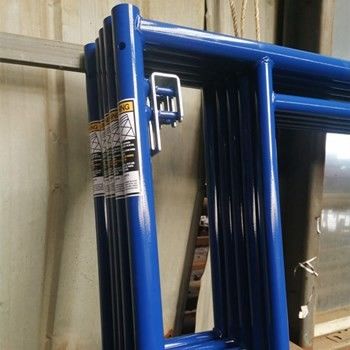 el albañil de acero H Frame Scaffold Powder del grueso Q235 de 2.6m m cubrió