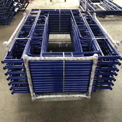 el albañil de acero H Frame Scaffold Powder del grueso Q235 de 2.6m m cubrió