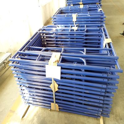 el albañil de acero H Frame Scaffold Powder del grueso Q235 de 2.6m m cubrió