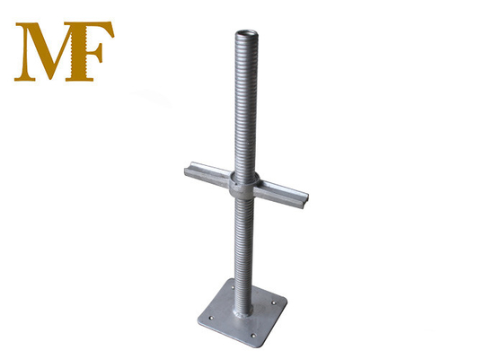 Material ajustable de Jack Q235 de la base del andamio de Ringlock
