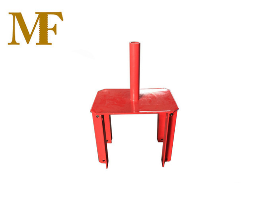 Cabeza Jack Base Scaffolding Shoring Accessorise de la bifurcación de la manera U del acero 4