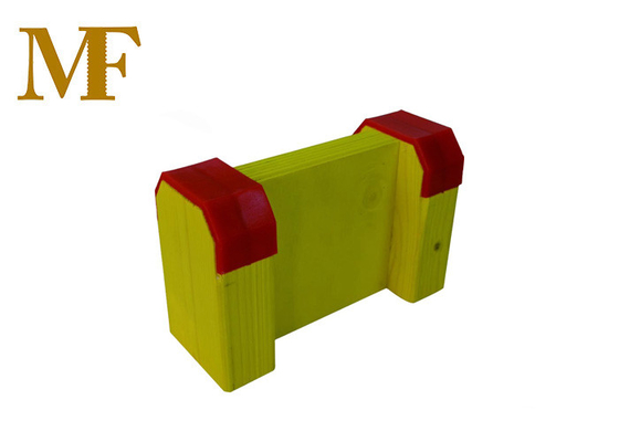 Haz de pintura amarillo de madera del andamio de la madera de construcción H20 del pino de la construcción