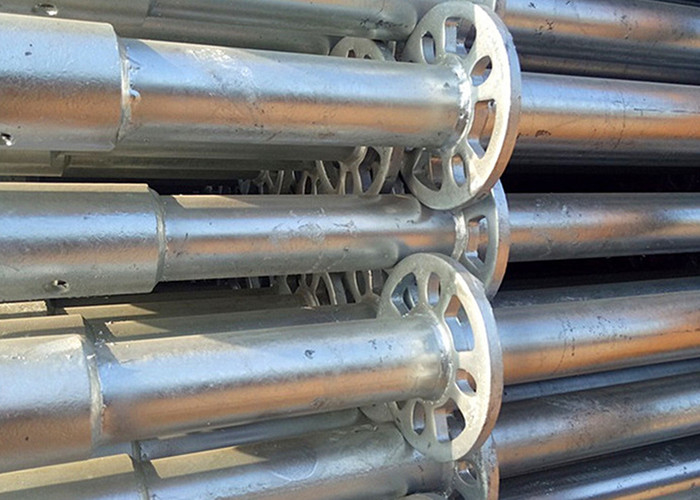 Fácil de ensamblar DIP galvanizado en caliente para andamios de cerradura resistentes a la oxidación de larga duración