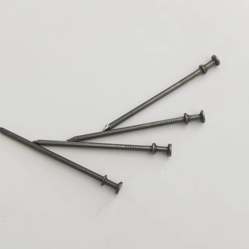 Precio de fábrica clavos de doble cabeza de alta calidad para madera y construcción clavos de doble cabeza