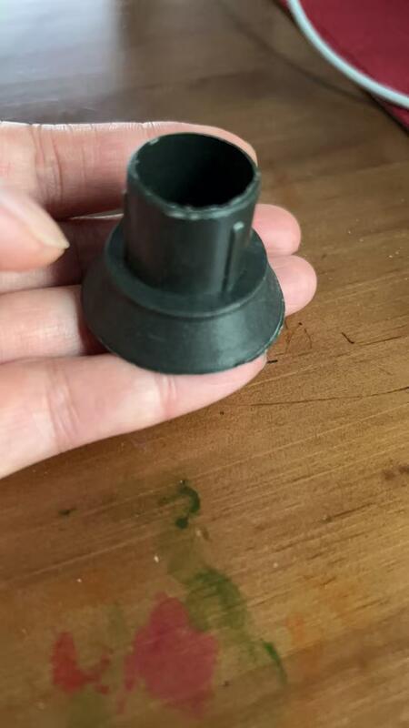 Cono de sellado para encofrado plástico D18, pieza final cónica, PVC, barra Z, cono