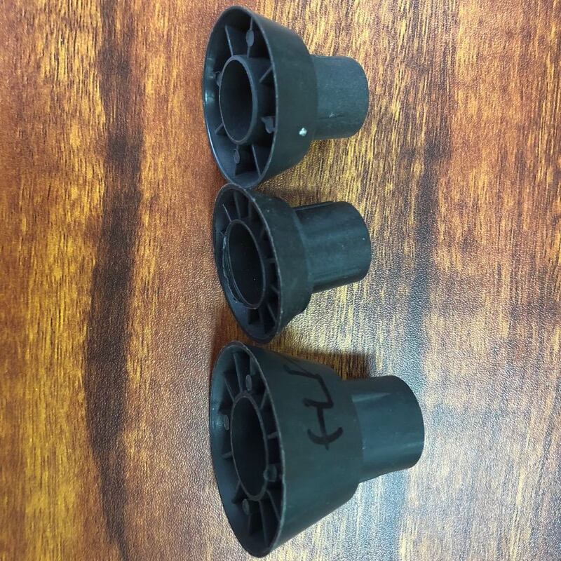 Cono de PVC plástico para encofrado de hormigón D18 para prevención de adherencia de tirantes