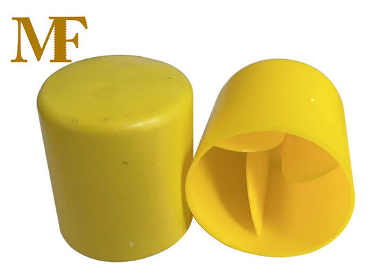 Protección de barras de acero de pilas de acero PE Rebar Cap final 20g/Pcs 25mm Para la construcción de hormigón