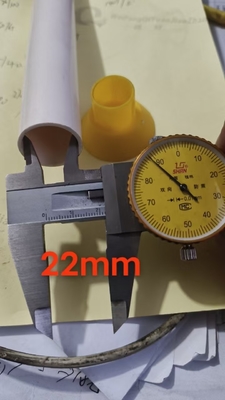 D22mm tubo de PVC manga de plástico con conos de plástico para el encofrado de lazo