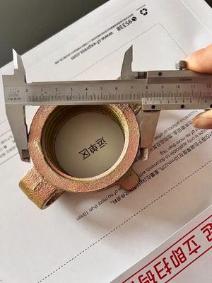 Tuerca de hierro fundido galvanizado para accesorios de encofrado para base de gato ajustable